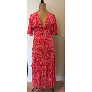 Backless floral sundress